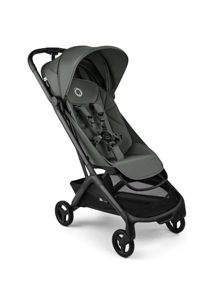 Bugaboo Butterfly 2 Stroller in Black/Forest Green